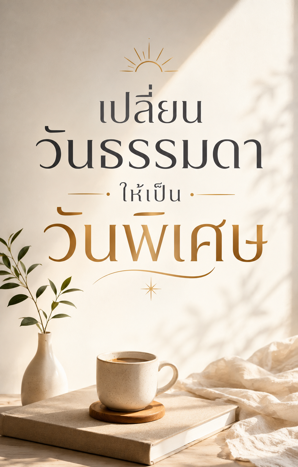 เปลี่ยนวันธรรมดาให้เป็นวันพิเศษ