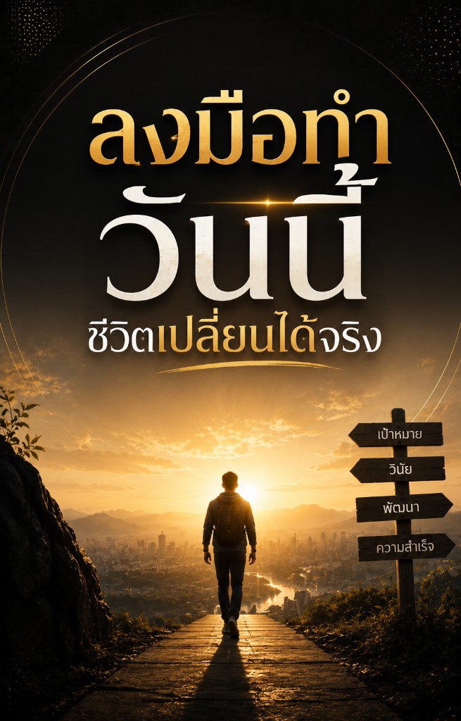 ลงมือทำวันนี้ชีวิตเปลี่ยนได้จริง