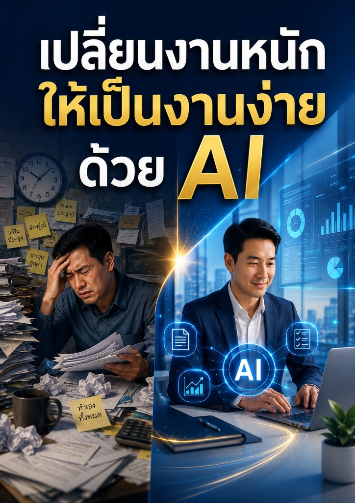 เปลี่ยนงานหนัก ให้เป็นงานง่าย ด้วย AI